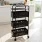 Slim Rolling Storage Cart