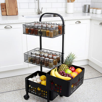 Metal Square Fruit/Vegetable Basket