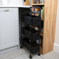 Slim Rolling Storage Cart