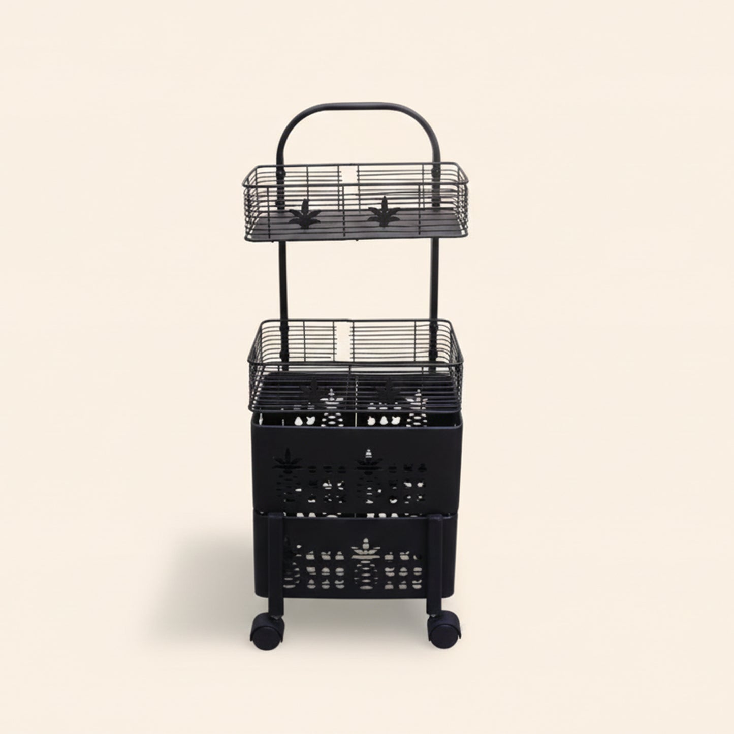 Metal Square Fruit/Vegetable Basket