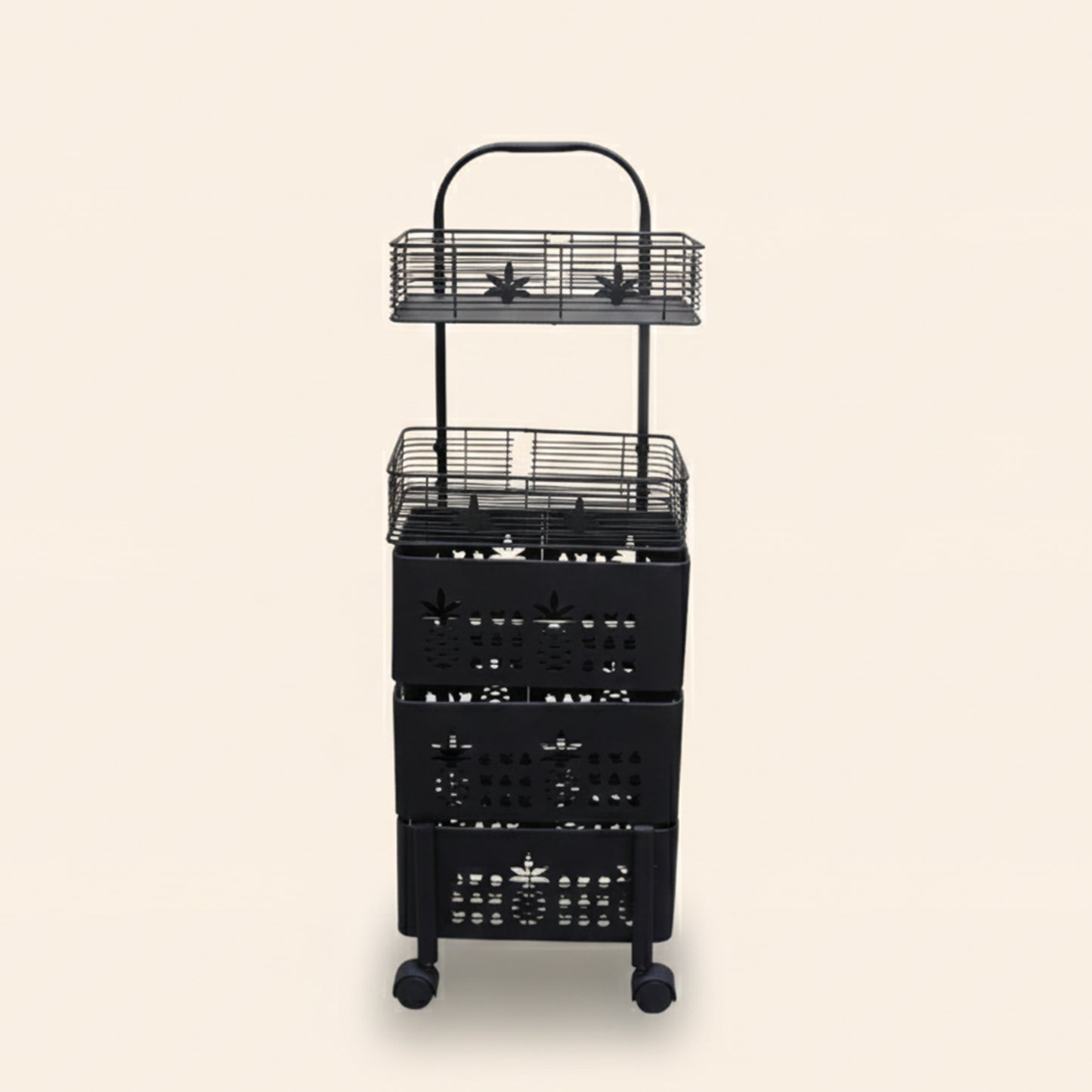 Metal Square Fruit/Vegetable Basket